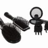 Set Accesorios de Pelo y Espejo de Cartera. 6 piezas. Bop