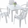 Mesa Rimax Baru Gris Hielo 75X75 Cm - Solo Mesa